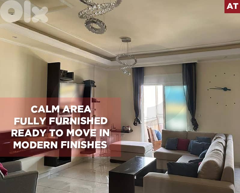 furnished, elevator, parking, 4 balconies, Nakhleh/نخله REF#AT134544 0