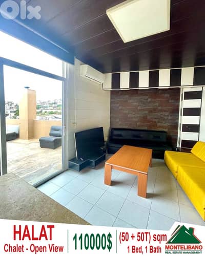 50 sqm Chalet For Sale in Halat حالات with 50 sqm Terrace