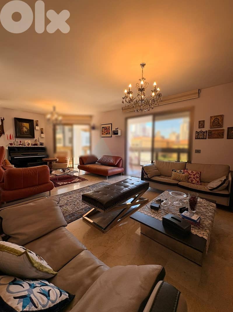 Unfurnished 200m2 apartment+open view 4sale in Achrafieh-Mar Miter 0