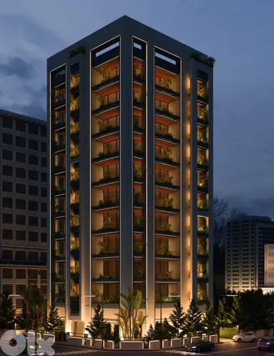 Under-Construction Apartment for Sale – Verdunشقة فاخرة قيد الإنشاء