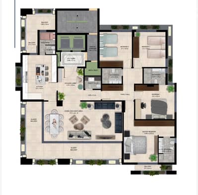 Under-Construction Apartment for Sale – Verdunشقة فاخرة قيد الإنشاء