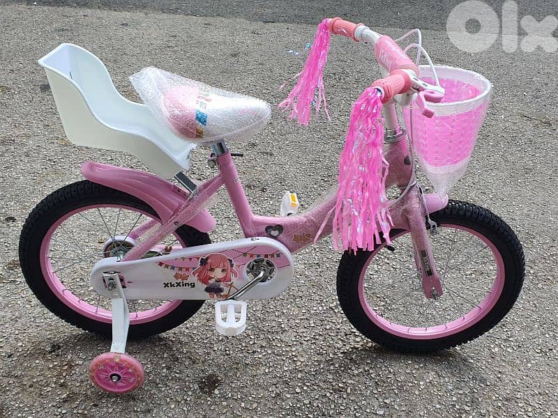Girls bike size 16" for 5 years old till 8 years (brand new) 0