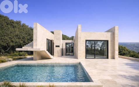 L20863 - An Under-Construction Villa For Sale in Mesreh, Batroun