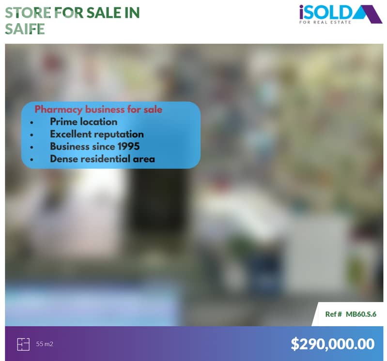 Pharmacy business 4sale+store 4rent in DownTown*Prime location* 0