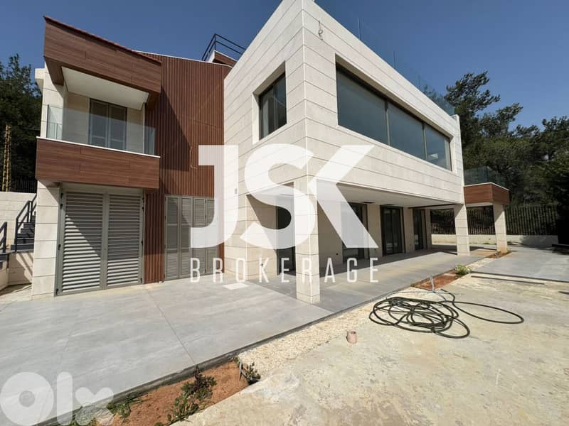 L20873 - Modern High-End Finishing Villa For Sale in Baabdat 0