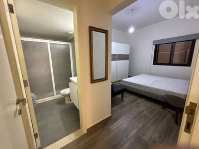 L20877 - A Fully Furnished Apartment With Terrace For Rent in Baabdat