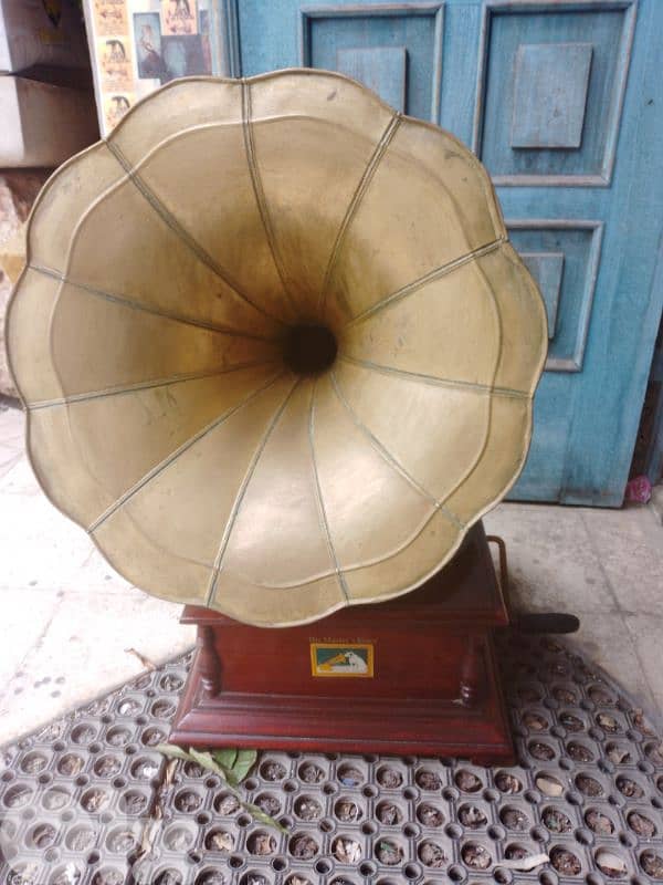 ANTIQUE phonograph indian 0