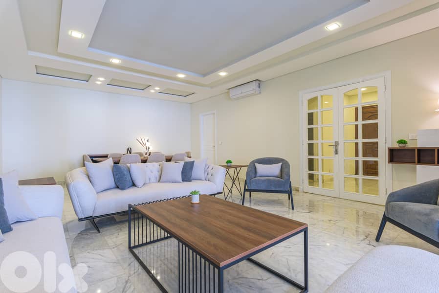 3-Bedroom Apt in Hamra 0