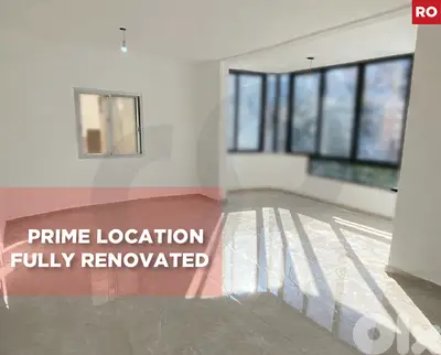 Fully Renovated 100 sqm ,For Sale in Bchamoun/بشامون REF#RO134565