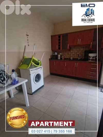 Semi Furnished Apartment for rent in Jdeideh شقة مفروشة للايجار جديدة