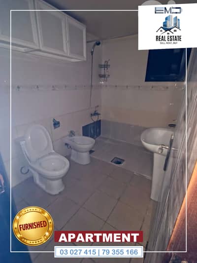 Semi Furnished Apartment for rent in Jdeideh شقة مفروشة للايجار جديدة