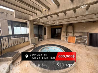 Duplex In Haret Sakher | 520 sqm | Prime Location
