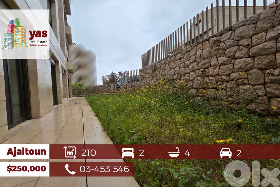 Ajaltoun 210m2 | 70m2 Terrace / Garden | High-End | Brand New | View 0