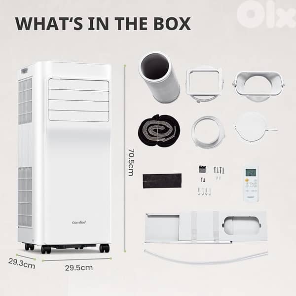COMFEE’ 9000 BTU Portable Air Conditioner 6