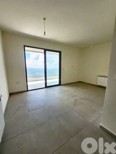125 SQM Apartment in Douar, Metn with Mountain and Sea View
