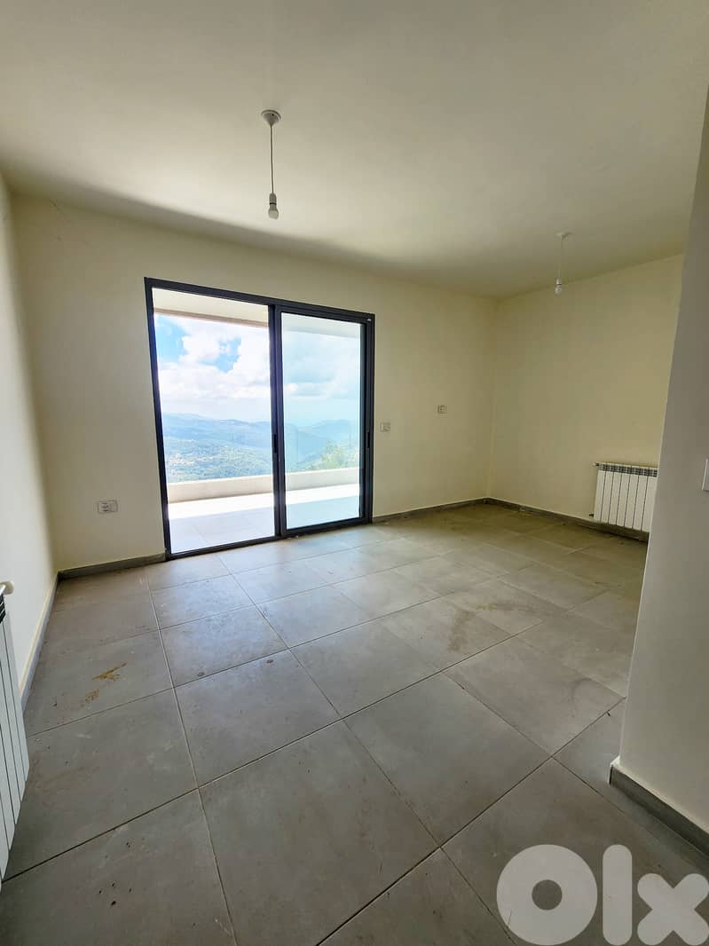 125 SQM Apartment in Douar, Metn with Mountain and Sea View 0