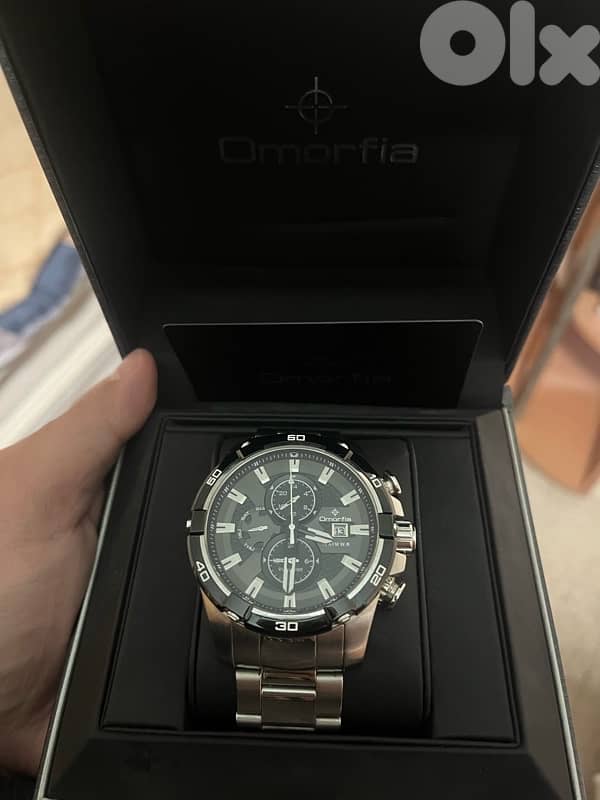 omorfia By rovina stainless watch barely use like new 1