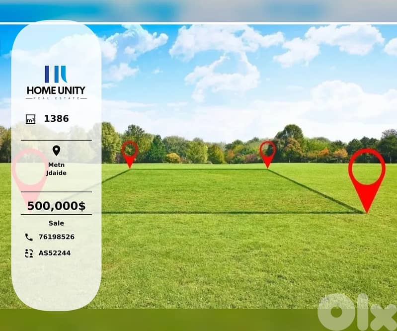 Land for Sale in Jdaide, Metn 0