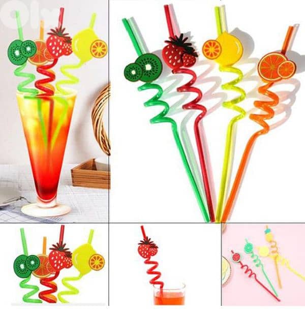 party and cocktails straws 0