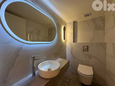Cornet El Hamra | Decorated 3 Bedrooms Apart + 65m² Backyard Terrace