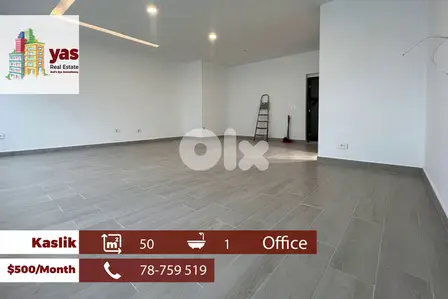 Kaslik 50m2 | Office | Rent | Prime Location | High End | EH/RH
