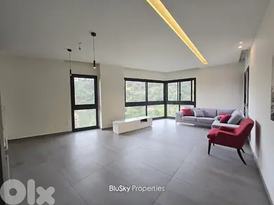Apartment with Mountain View For RENT In Mansourieh شقة للإيجار #PH