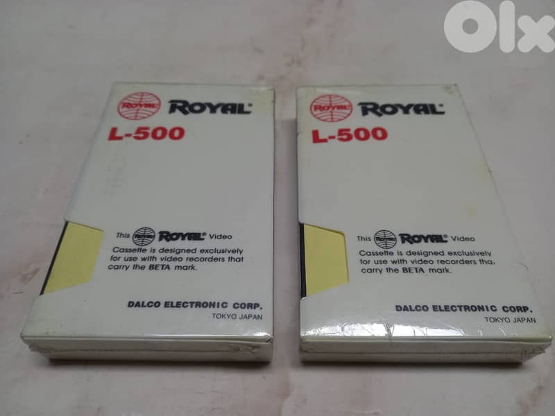 Betamax new sealed tapes 2 for 15$ 0