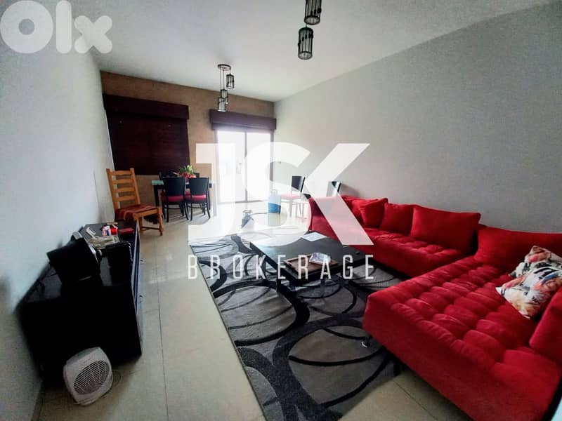 L20893 - Nice 2-Bedroom Apartment with City View For Sale in Bouchrieh 0