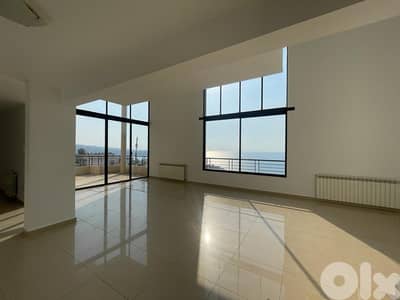 RWK188CA - Duplex for Sale with Open Sea View in Sahel Alma!