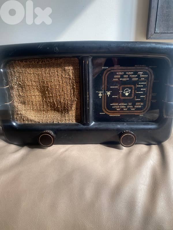 bakelit blaupunkt old radio working 0