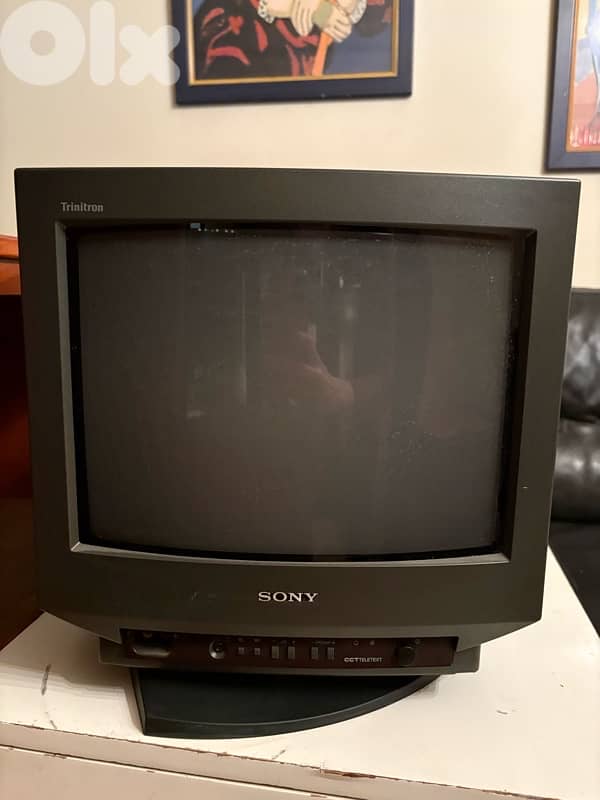 Vintage television Sony Trinitron 0