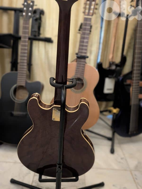 electric guitar aria pro ii ta-60 made in Japan hollow body 4