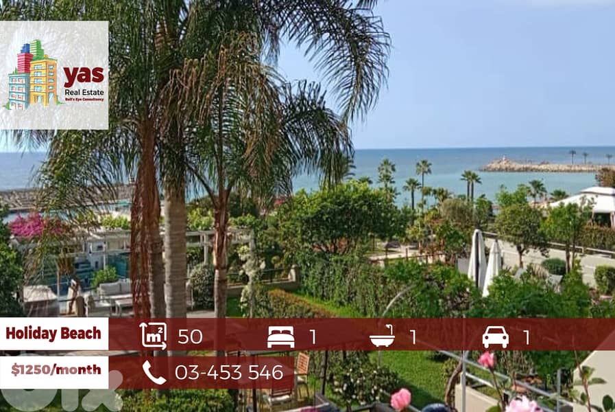 Holiday Beach 50m2 | 25m2 Garden | Furnished & Equipped | Rent | YV 0