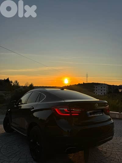 BMW X6 2018 Black-orange Company source
