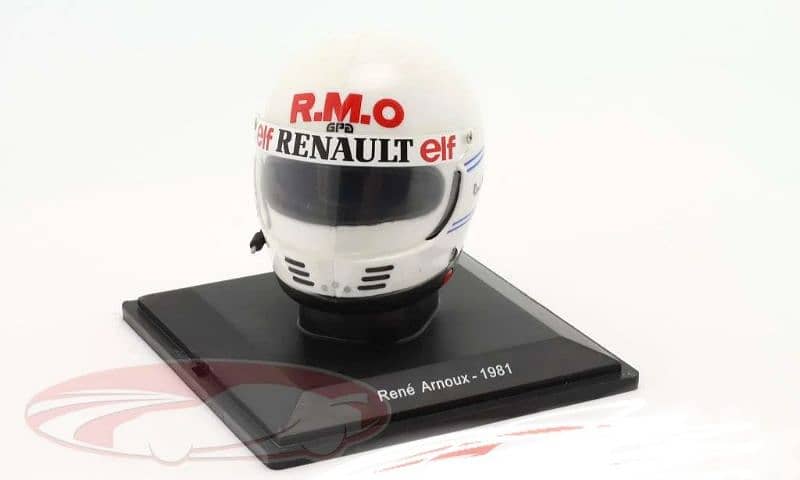 Rene Arnoux (Formula Renault Elf team 1981) Helmet model 1:5 0