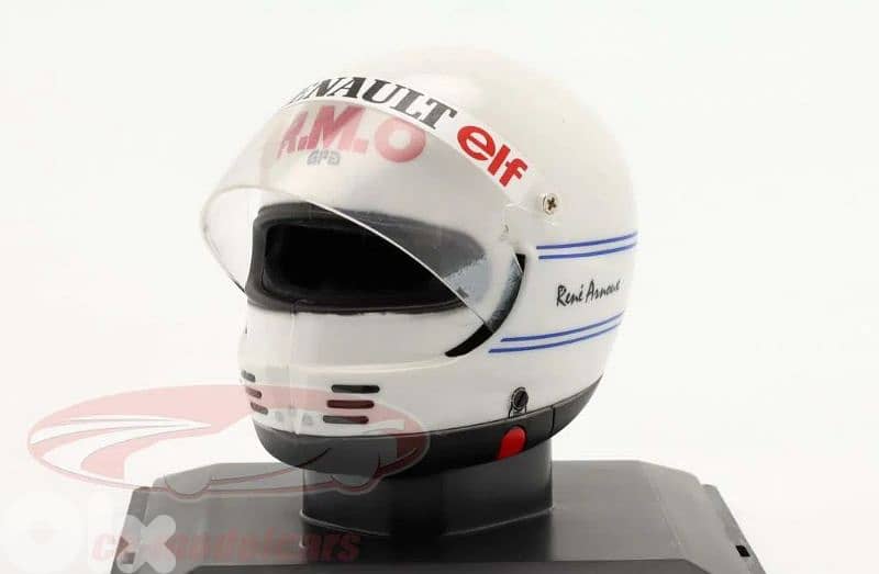 Rene Arnoux (Formula Renault Elf team 1981) Helmet model 1:5 1