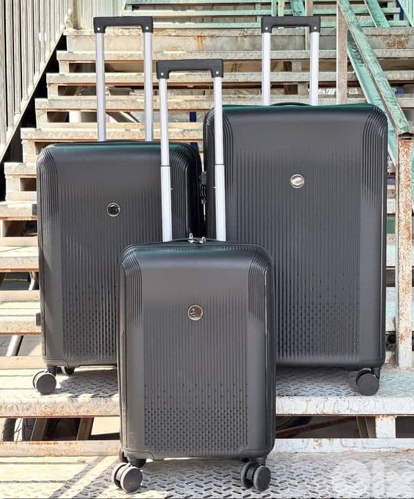 8I-539225 polypropylene unbreakable with warranty travel bags suitcase 0