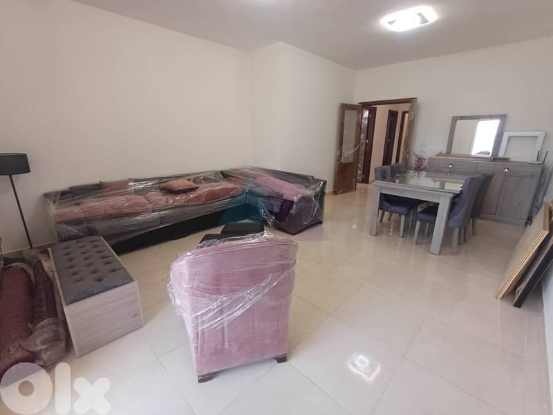 Furnished 120m2 apartment+terrace+open view 4sale in Dhour Zahle 0