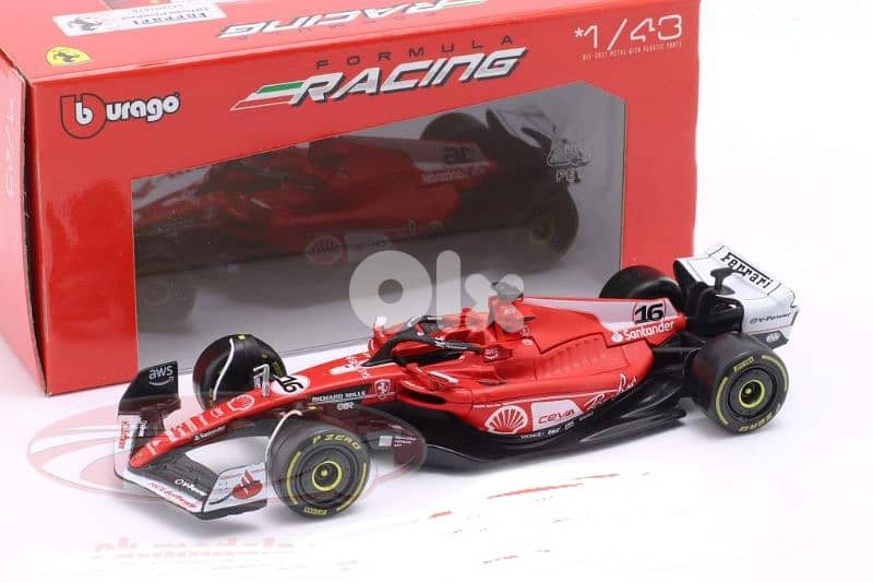 C. Leclerc Ferrari SF23 (GP Las Vegas 2023) diecast car model 1;43 0