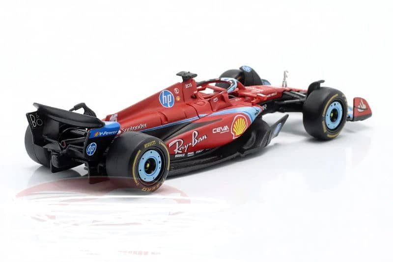 C. Leclerc Ferrari SF-24 (GP Miami 2024) diecast car model 1;43 3