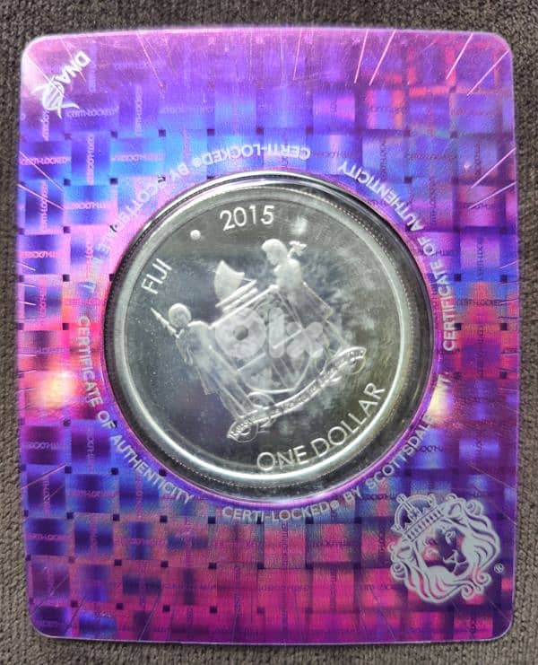 Silver coin ounce from Scottsdale 0