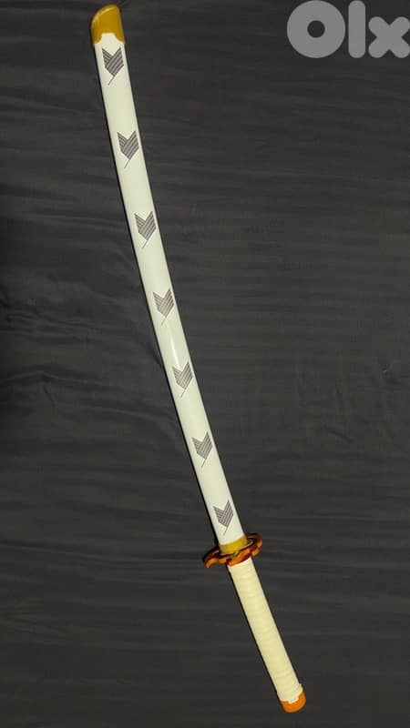 Rengoku Katana ~100cm used anime demon slayer zinc metal 2