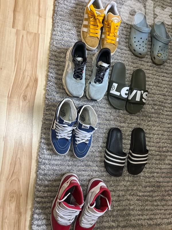 shoes and slides 0
