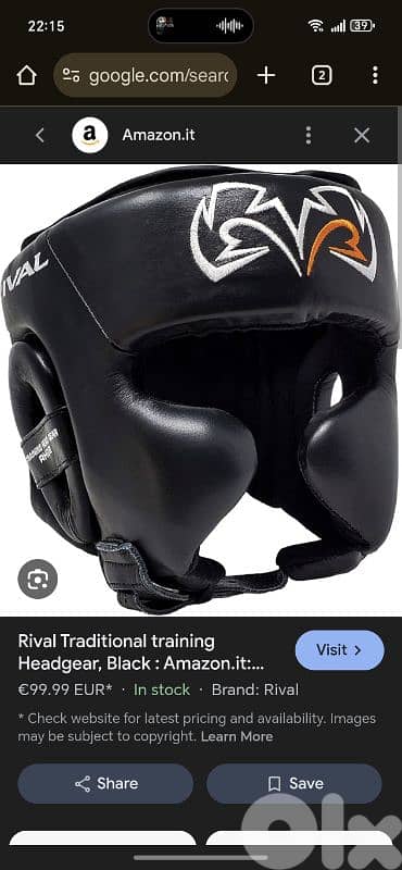 Rival Boxing gear authentic 71569459 6