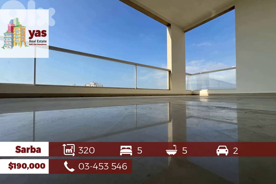 Sarba 320m2 | Rooftop Duplex | Panoramic View | Accessible | EH 0