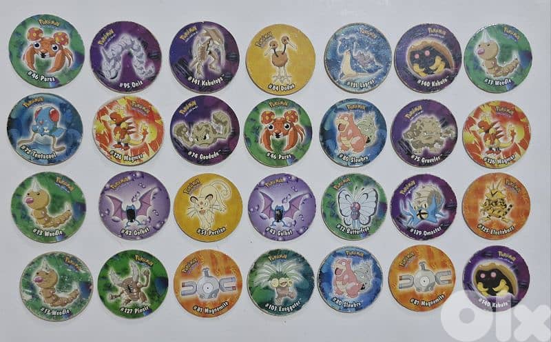 Fantasia Pokémon Pogs 0