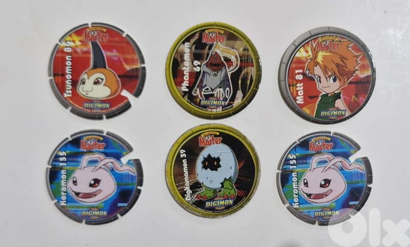Digimon Master Pogs - 1990 0
