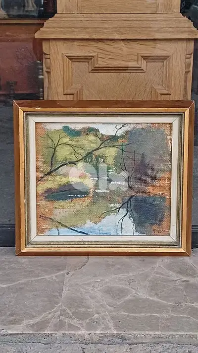 لوحة رسم زيتي اوروبية
