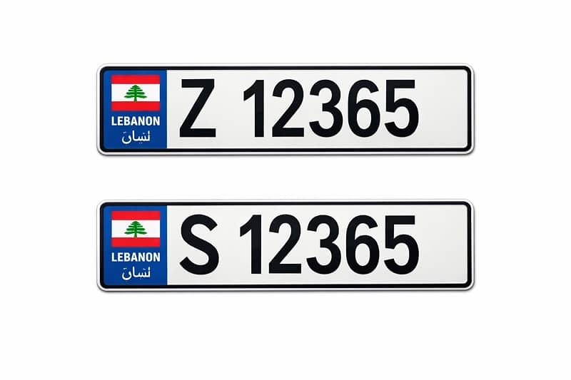 2 Special car Plate number 0