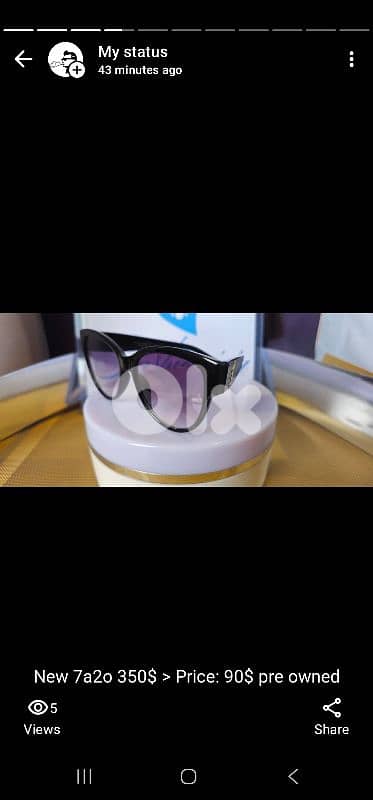 Yves Saint Laurent YSL sl m3 col 1 crazy Price pre owned 4